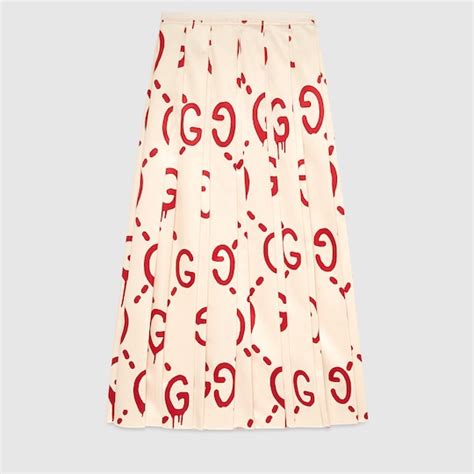 gucci apple skirt|Gucci swan skirt.